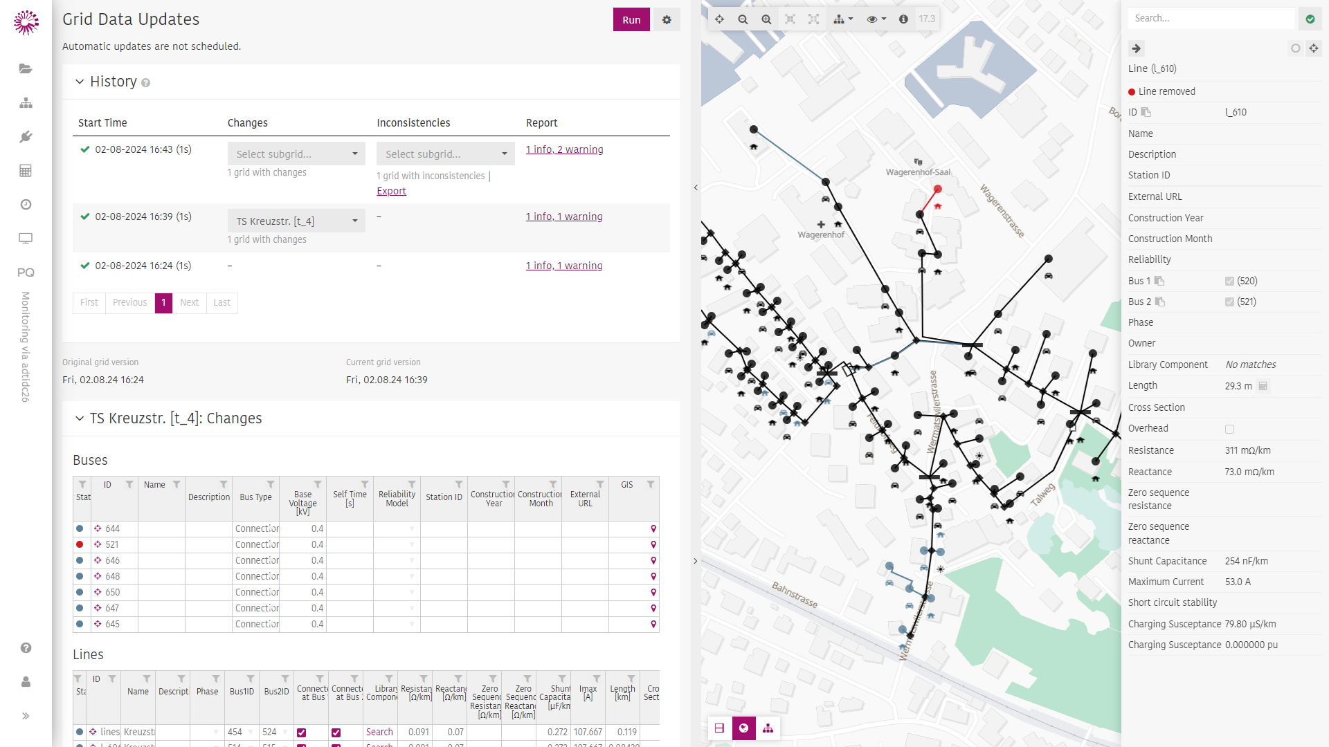 Grid Data Updates